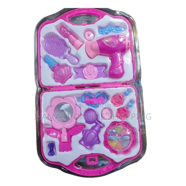 Pretend Beauty Hair Styling Set Toy for Kids - Complete Kit - 1