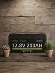 AMP Nova 12.8V 200Ah Lithium Battery - 1
