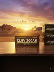 AMP Nova 200Ah Lithium Solar Battery - 1