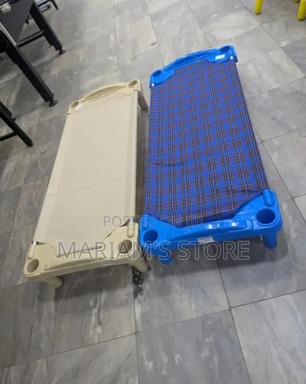 Plastic Stackable Daycare & Kindergarten Resting Beds - 1