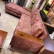 L-Shaped Sofa with Springs and Fiber - 3