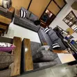 Brand New Gray Sofa Set (3+2+1) with Springs - 1