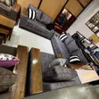 Brand New Gray Sofa Set (3+2+1) with Springs - 2