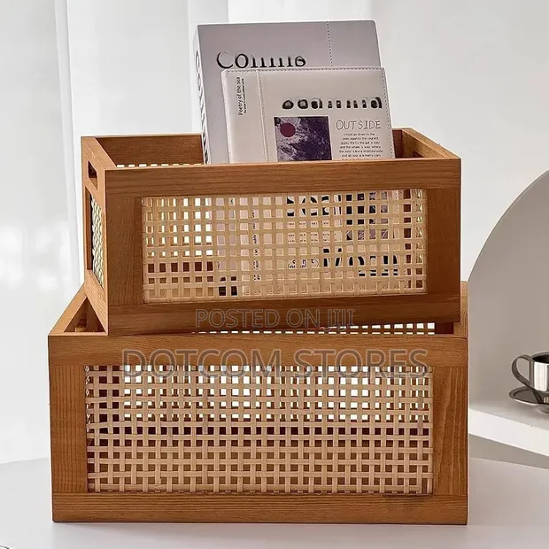 Seawind Rattan Storage Basket - Medium - 1