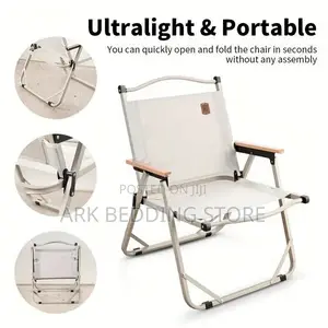 Frame Lounge Chair - Beige Canvas