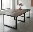 Custom Metallic Stand Boardroom Table - 1
