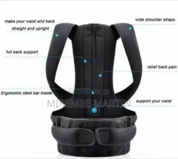 Ergonomic Back Posture Corrector and Support Brace - 1