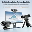 8MP Autofocus Webcam, 120° Wide Angle, Dual Mic - 4