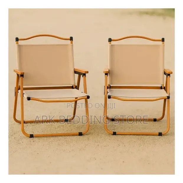 Beige Breeze Foldable Chair - 1