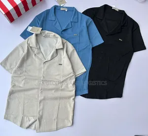 Cuban Collar Shirts - Linen Blend