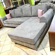 SofaSofa L-Shaped Sofa with Springs - 1