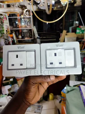 Outdoor Double Socket - Water Resistant, 15A