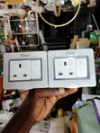 Outdoor Double Socket - Water Resistant, 15A - 1