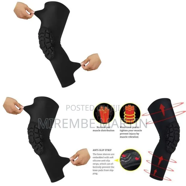 Professional Padded Compression Leg Sleeve - 1