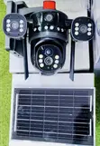 Solar Smart Security Camera with Triple Lens - 3