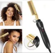 Gold Ceramic Professional Press Comb - 1