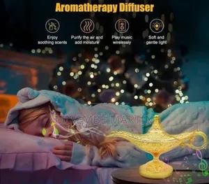 "Aladdin's Lamp" Aroma Diffuser with Bluetooth Speaker