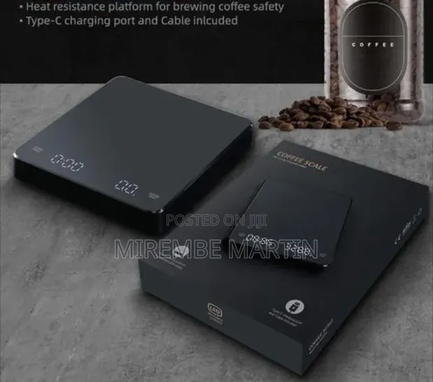 Precision Digital Coffee Scale with Timer - Multicolor - 1