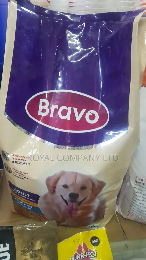 Bravo Adult Chicken Flavor Dog Food 8kg - 1