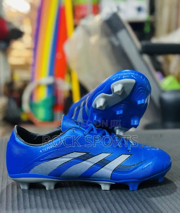 Blue Adidas Football Boots - 1
