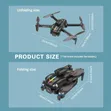 GD83 1080P HD Folding Drone with 360° Obstacle Avoidance - 2