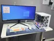 34" Curved Monitor Setup with Desktop - 2