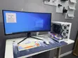 34" Curved Monitor Setup with Desktop - 3
