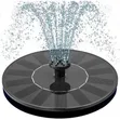 Floating Solar Water Fountain with 5 RGB LED Lights - 1
