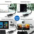 3-in-1 OTG USB Cable Adapter (Type-C/8-Pin to USB 3.0) - 2