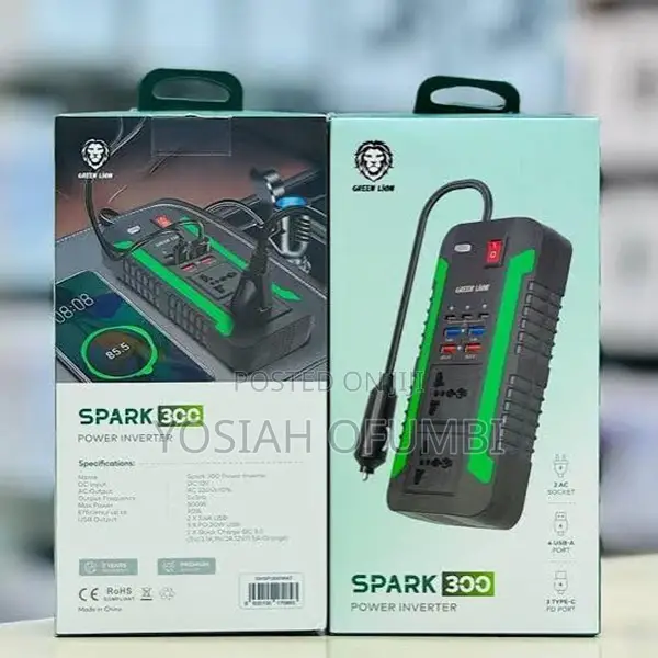 Green Lion Spark 300W Power Inverter - 1