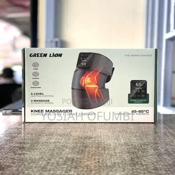 Green Lion Cordless Knee Massager 3-in-1 Heat Therapy - 1