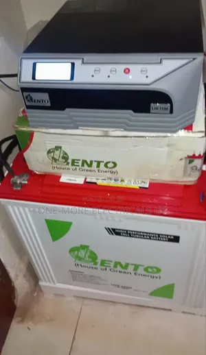 Pure Sine Wave Backup System: 200Ah Battery & 1100VA Inverter