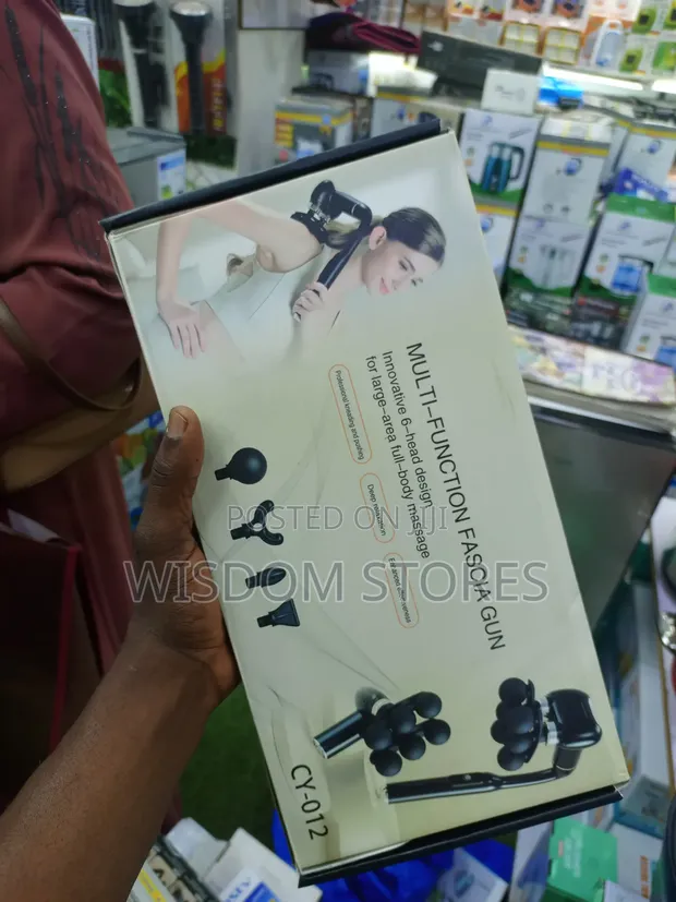 6-Head Electric Fascia Massage Gun - 1