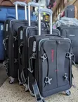 Dfavors Fabric Trolley Suitcase Set (3pc) - 1