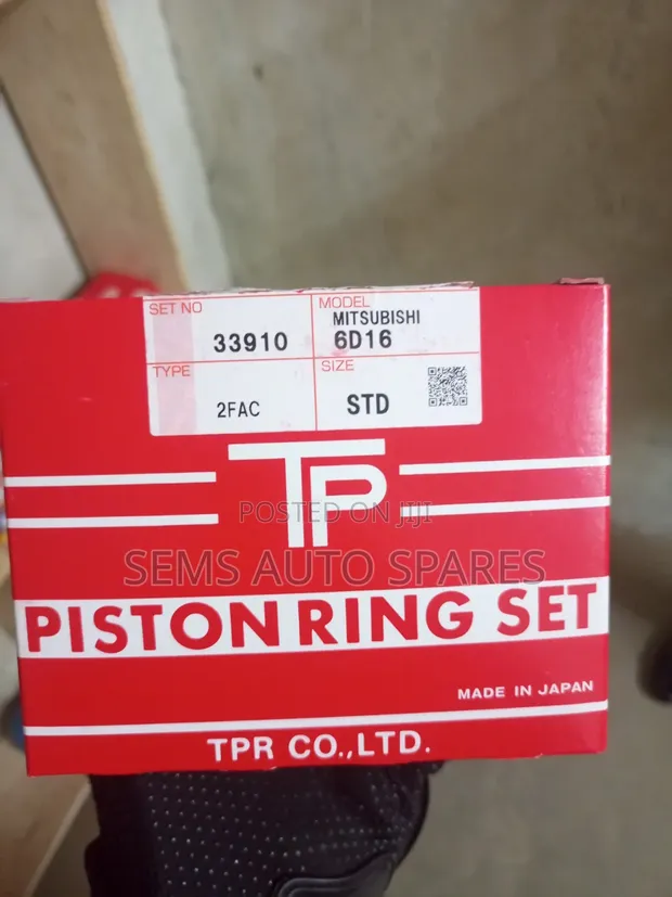 Fuso 6D16 TP Piston Rings - Made in Japan - 1