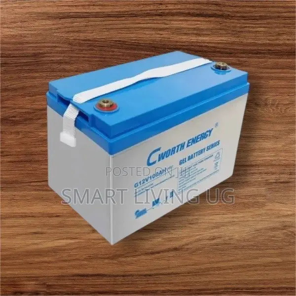 Durable Cworth Energy 12V 100Ah Deep Cycle Gel Battery - 1