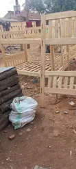 3x6 Gold Bed Frame - 2