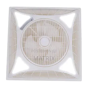 Recessed Louver Fan with LED Remote