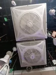 Recessed Louver Fan with LED Remote - 2