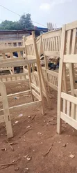 Plain Musambya Wooden Bed 3x6 - 2