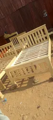 Brand New 4x6 Musambya Wooden Bed - 2