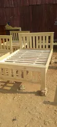 4x6 King Size Wooden Bed Frame - 2