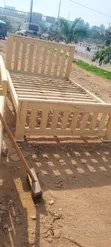 4x6 Bed Frame - Varnish Color - 2