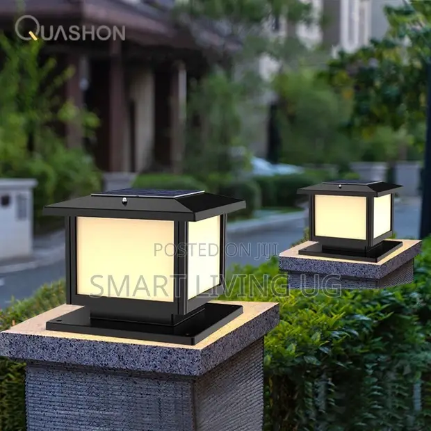 Solar Gate Pillar Lights - Brand New - 1