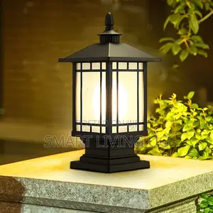 Heavy-Duty Outdoor Fence Pillar Light (Auto On/Off)