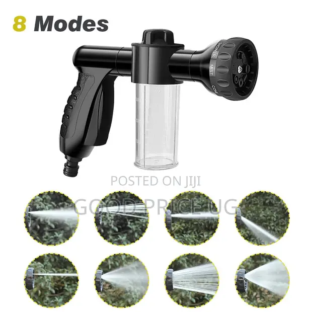 8-in-1 High-Pressure Garden Hose Nozzle - 1