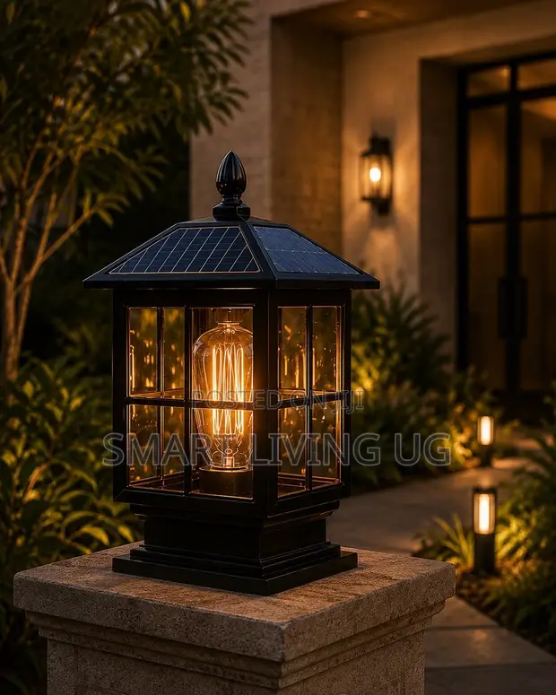 Elegant European Design Pillar Cap Light for Fence - 1