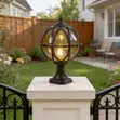 Sleek Aluminum Outdoor Garden Path Pillar Lamp - 2