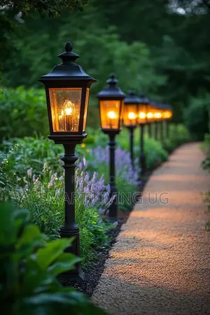 Modern Aluminum Garden Bollard & Pillar Light