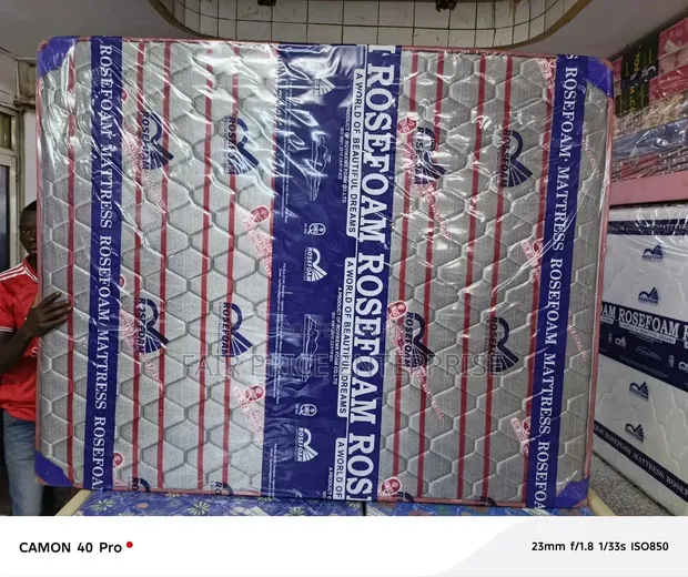 Rosefoam Mattress - Super Density (5x6x8 inches) - 1